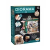 Buki France Miniatiūrinė kavinės diorama-dėlionė su LED, 120 dalių (10+)