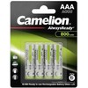 Camelion AlwaysReady AAA 800mAh įkraunamos NiMH baterijos, 4 vnt