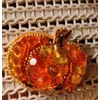 Charivna Mit Karoliukų segės siuvinėjimo rinkinys „Moliūgas” Crystal Art