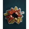 Charivna Mit Karoliukų siuvinėjimo rinkinys segė „Saulėgrąža“ Crystal Art, Preciosa