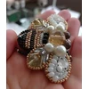 Charivna Mit Karoliukų siuvinėjimo rinkinys segės „Bitė“ Crystal Art
