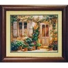 Charivna Mit Karoliukų siuvinėjimo rinkinys „Kiemas“ – Preciosa, 15 spalvų, 36×28,5 cm