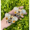 Charivna Mit Karoliukų siuvinėjimo rinkinys segės „Bitė“ Crystal Art