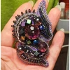 Charivna Mit Karoliukų siuvinėjimo rinkinys sagės „Drakonas“, Crystal Art