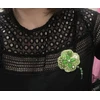 Charivna Mit Karoliukų siuvinėjimo rinkinys sagės gamybai Crystal Art „Sėkmės simbolis“