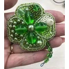 Charivna Mit Karoliukų siuvinėjimo rinkinys sagės gamybai Crystal Art „Sėkmės simbolis“