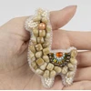 Charivna Mit Segės siuvinėjimo karoliukais rinkinys Lama – Crystal Art, Preciosa