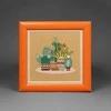 Charivna Mit Siuvinėjimo kryželiu rinkinys Bright Mexico triptikas, 18x18 cm, Crystal Art