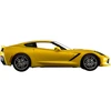 Chevrolet Corvette Stingray 2014 modelis be klijų Revell easy-click 1/25 07825