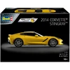 Chevrolet Corvette Stingray 2014 modelis be klijų Revell easy-click 1/25 07825