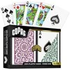 Copag Elite pokerio kortos – 2 PVC kaladės, bordo ir žalia
