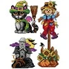 Crafting Spark Halloween siuvinėjimo kryželiu rinkinys, 14ct plastikinė drobė, 27 spalvų