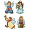 Crafting Spark Siuvinėjimo kryželiu rinkinys „Angelai“, plastikas 14ct, 25 spalvų