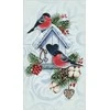 Hobilt Winter bullfinches 40х70 Deimantinio Paveikslo komplektas Cs2584