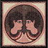 Cuit Domenech Everships CUIT keraminė mozaika Zodiakas Dvyniai 20x20 cm – konstravimo rinkinys
