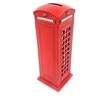 Deco Gifts Raudona Londono telefono būdelė – metalinė figūrėlė ir taupyklė, 18 cm
