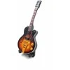 Indominiguitars Kolekcinė Elvis Presley stiliaus mini gitara 15 cm, mahagonas + stovas