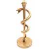Deco Gifts Eskulapo lazda - medicinos meno simbolis. MC-9634G H 30cm