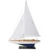 Deco Gifts Medinis jachtos modelis Enterprise, 49 cm – J klasė, burlaivių mėgėjams