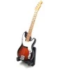 Indominiguitars Mini kolekcinė gitara 15 cm, rankų darbo mahagonas, Les Paul stilius