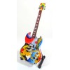 Indominiguitars Mini gitara „Eric Clapton – Fool“ – rankų darbo, raudonmedžio, kolekcinė