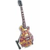 Indominiguitars Mini gitara Greta Van Fleet – Jake Kiszka, rankų darbo, medinė, su stovu