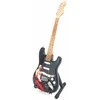 Indominiguitars Kolekcinė mini gitara iš Guitar Heroes: mahagonis, rankomis tapyta, su stovu