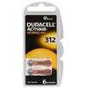 Duracell 312 klausos aparatų baterijos, 60 vnt., ilgai veikiančios