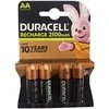 Duracell AA 2500mAh NiMH įkraunamos baterijos, 4 vnt.