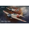 Eduard TORA TORA TORA! ribotas leidimas Dual Combo Mitsubishi A6M Zero 1/48