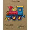 Embroidery Craft Karoliukų siuvinėjimo rinkinys „Lokomotyvas“ – kūrybai ir dovanai