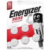 Energizer CR2032 ličio monetinės baterijos, 6 vnt., ilgai laikančios