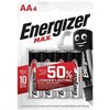 Energizer Max AA ilgai veikiančios šarminės baterijos 4 vnt.