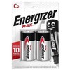 Energizer MAX C (LR14) šarminės baterijos, 2 vnt.