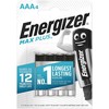 Energizer Max Plus AAA šarminės baterijos 1,5 V, 4 vnt.