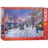 Eurographics 1000 detalių dėlionė „Kūčių vakaras Paryžiuje“ 50x70 cm