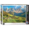 Eurographics Alpių Dolomitų dėlionė 1000 detalių – premium kokybė, Smart-Cut™