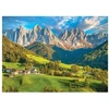 Eurographics Alpių Dolomitų dėlionė 1000 detalių – premium kokybė, Smart-Cut™