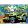 Eurographics Jeep 550 dalių dėlionė metalinėje dėžutėje – karinis džipas 8+