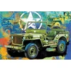 Eurographics Jeep 550 dalių dėlionė metalinėje dėžutėje – karinis džipas 8+