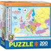Eurographics Mokomoji Europos žemėlapio dėlionė vaikams 200 detalių – premium kokybė