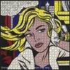 Eurographics Roy Lichtenstein „M-Maybe“ 1000 detalių pop meno dėlionė suaugusiems
