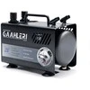 Gaahleri GT-918 tylus aerografo kompresorius, 1 l, 2 jungtys, 44 dB