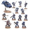 Games Workshop Warhammer 40,000 Space Marines startinis rinkinys su miniatiūromis ir dažais