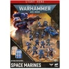 Games Workshop Warhammer 40,000 Space Marines startinis rinkinys su miniatiūromis ir dažais