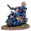 Games Workshop Warhammer 40,000 Space Marines kapitonas ant motociklo 48-113