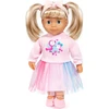 Gerard Toys Kalbanti lėlė Emilija 38 cm – 4 kalbos, lietuvių, 50 frazių, minkšta kūno