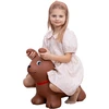 Gerard Toys Rudas šuniuko šokliukas 58 cm vaikams nuo 1 m – su pompa, BPA Free