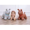Gerard Toys Rudas šuniuko šokliukas 58 cm vaikams nuo 1 m – su pompa, BPA Free