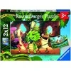 Giganotosaurus 2 x 12 Puzzle - RAVENSBURGER dėlionė